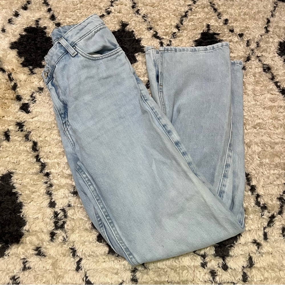 Weekday the Avery wide leg jeans